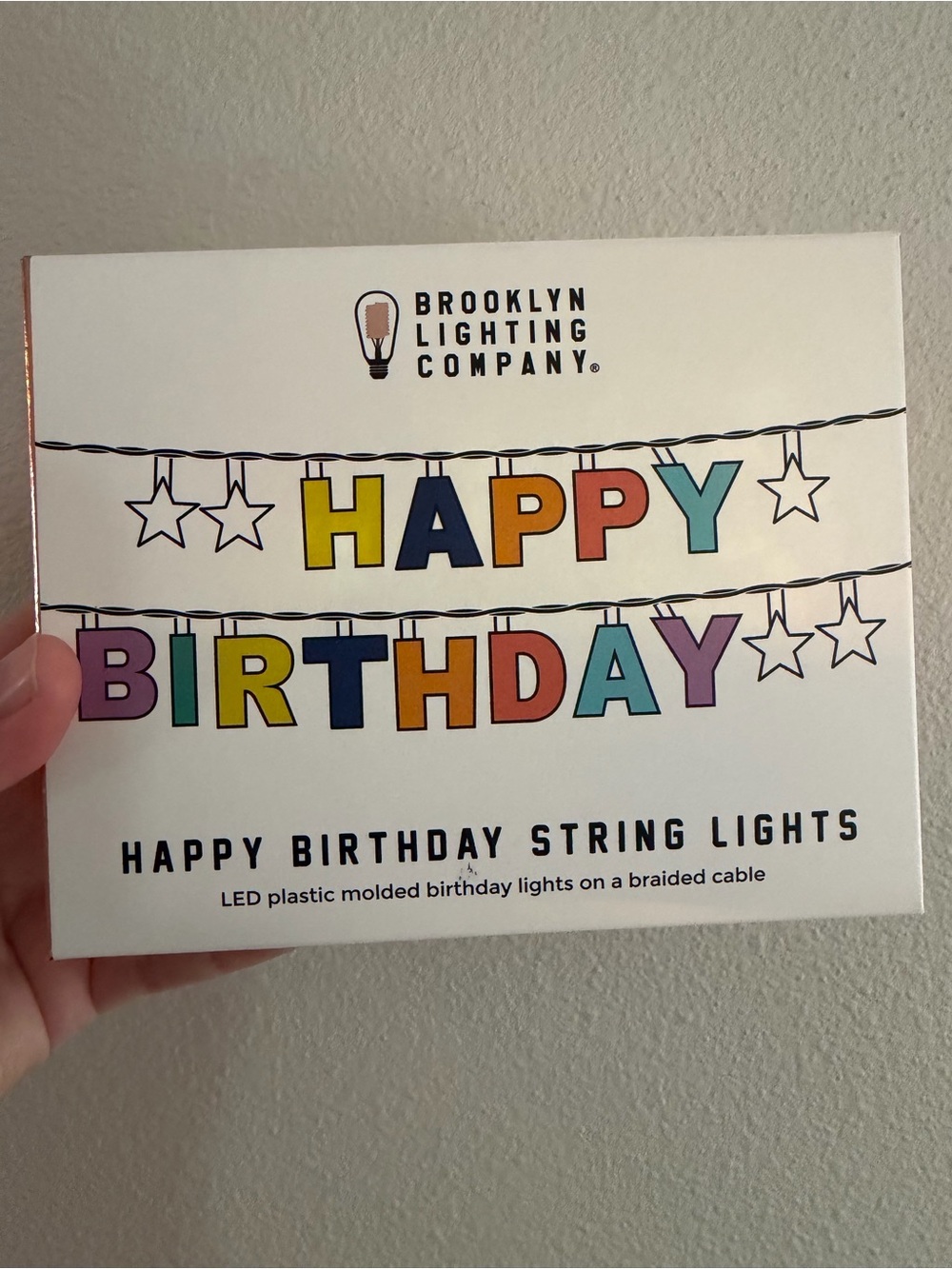 String Lights - Happy Birthday